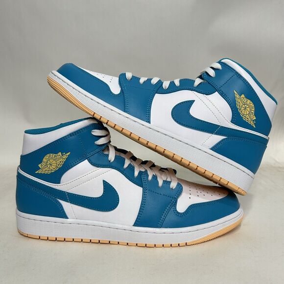 Nike Air Jordan 1 Mid “Aquatone/Celestial Gold” 2024 main image 5